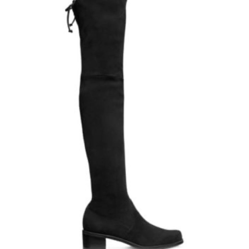 Stuart Weitzman over the knee black boots